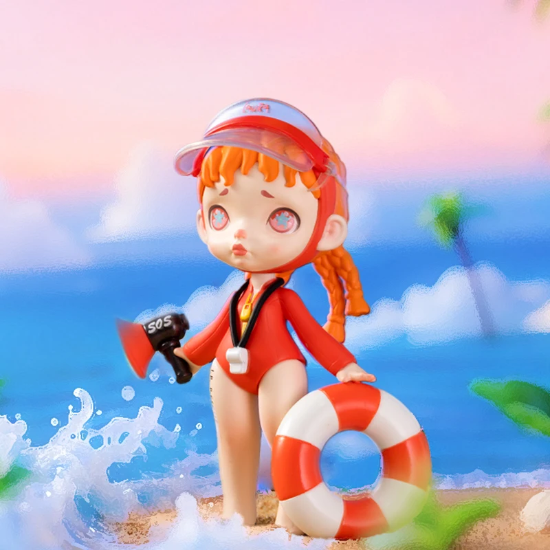 Toycity "Pool Fight" سلسلة لورا الأصلي الكرتون صندوق أعمى اللعب عمل الشكل جمع صندوق غامض الأطفال هدايا عيد الميلاد