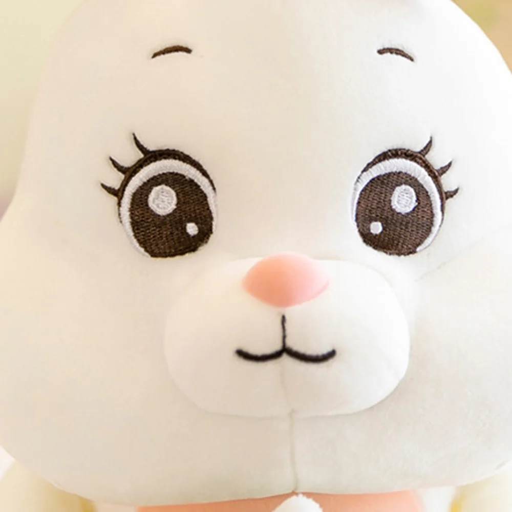 Adorável coelho boneca de pelúcia macio brinquedo de pelúcia criança abraçando travesseiro presente