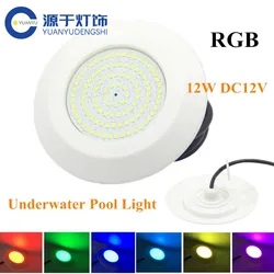 DC12V 108LED Swimming Pool Light Waterproof IP68 12W Submersible Light Underwater Piscina Night Lamp Outdoor Spotlight