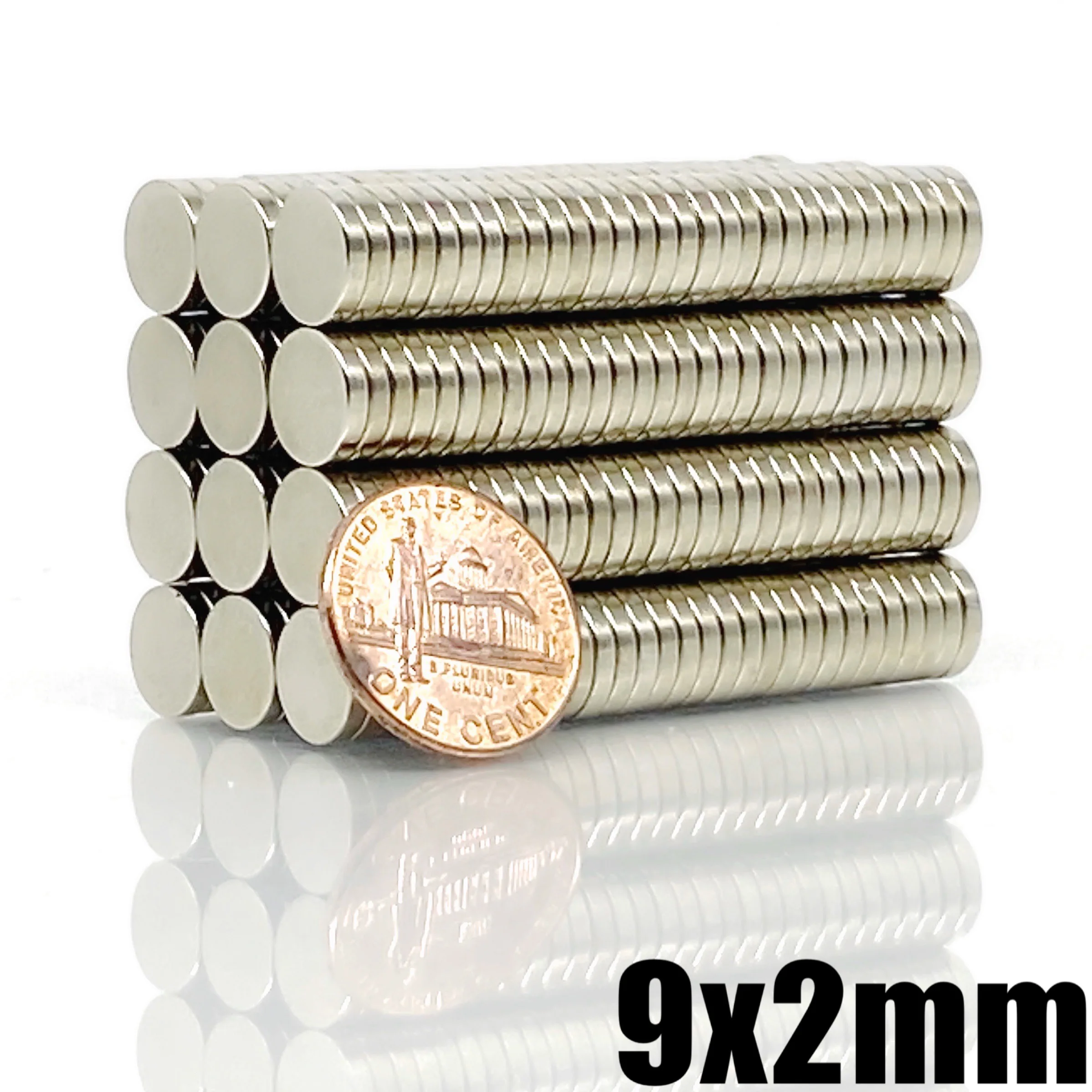 10-500Pcs 9x2 Neodymium Magnet 9mm x 2mm N35 NdFeB Round Super Powerful Strong Permanent Magnetic imanes Disc 9*2