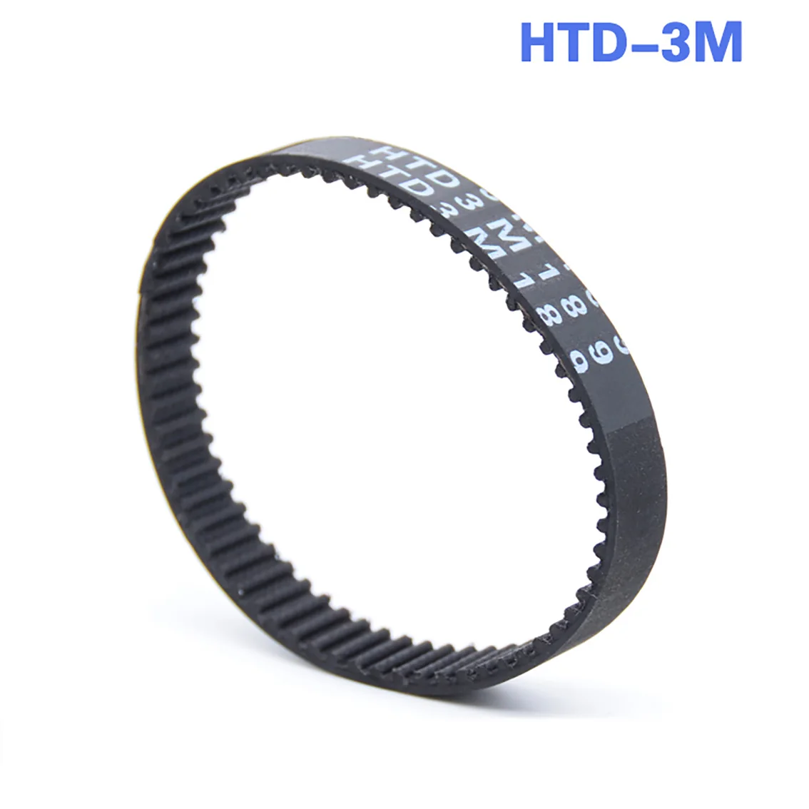 HTD3M Black Rubber Closed Loop Timing Belt Width 10mm Perimeter 225mm to 351mm Teeth 75-117 For CNC /Step Motor