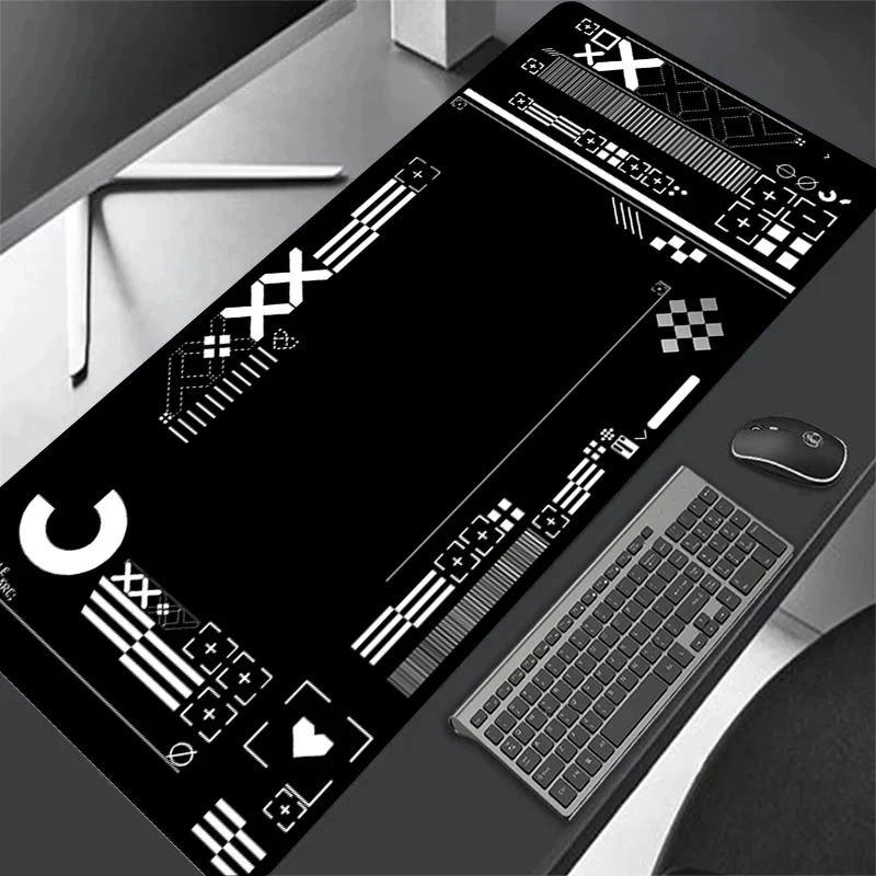 Cs go tamanho grande mouse pad gaming mousepad de borracha tapete de mesa gamer teclado mecânico mousepads xxl 40x90cm almofadas de mesa