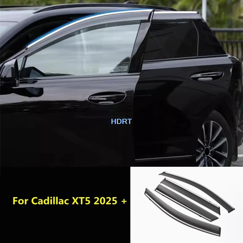 

Для Cadillac XT5 2025 + автомобильный Стайлинг, оконный козырек от солнца и дождя, козырек от атмосферных воздействий, защитная крышка, декоративные аксессуары