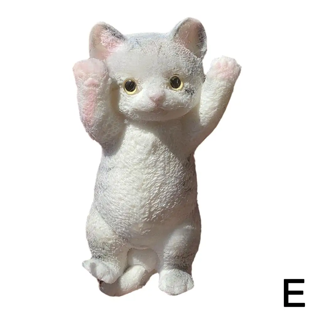 20CM*10CM Cat Squeeze Toys TPR Big Cat Three-dimensional Toy Toys Pinch Doll Toy Super Relieving Relaxing Stress Cute Q1H5