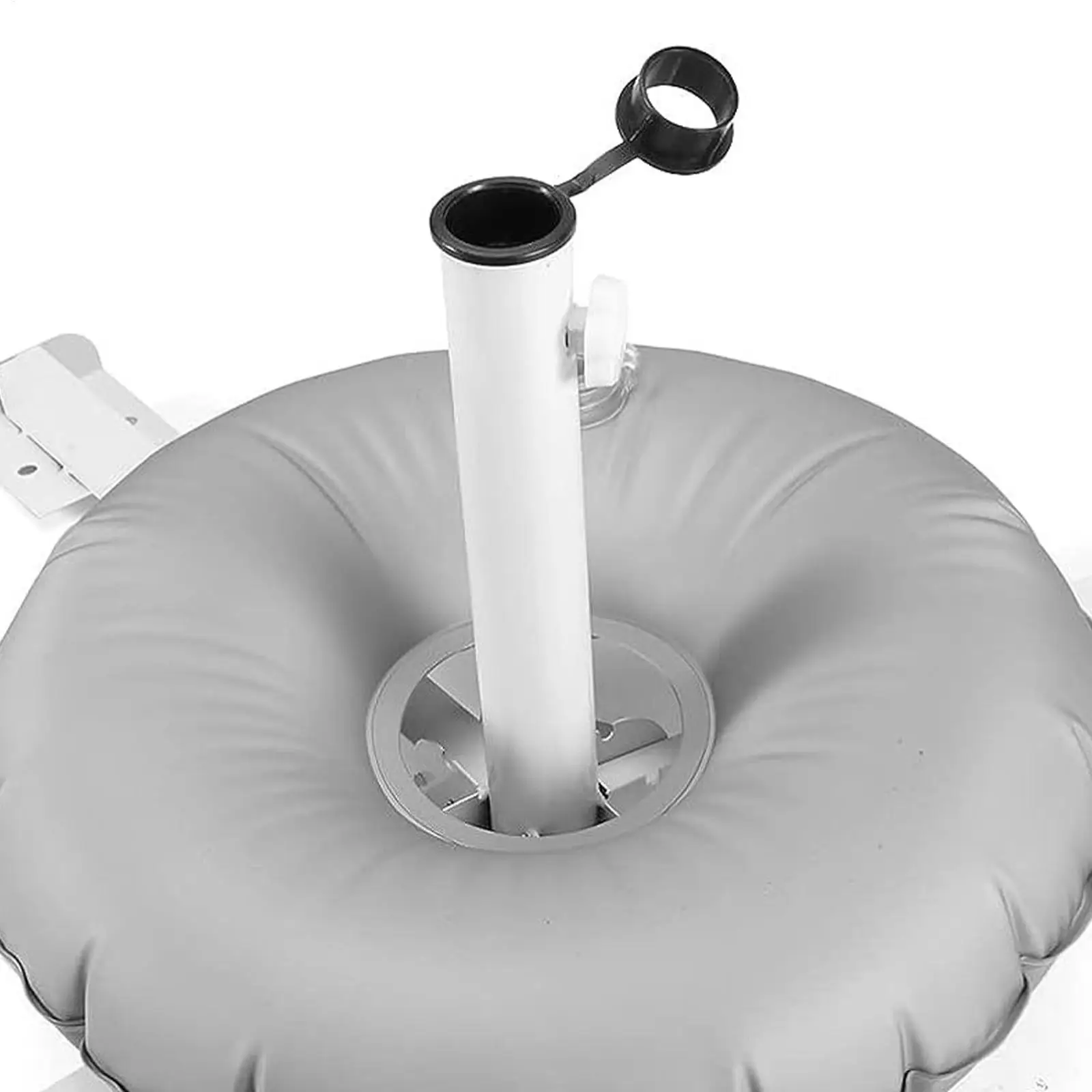 Patio Umbrella Base Easy Install Windproof Outdoor Holder Sand Mount Beach Umbrella Stand for Backyard Poolside Area Deck Area