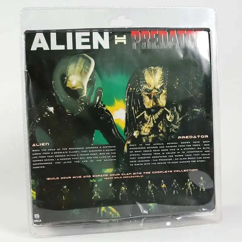 

Predator Alien vs Classic Xenomorph Joint Movable Action Figure PVC Toys Collectible Model Decoration