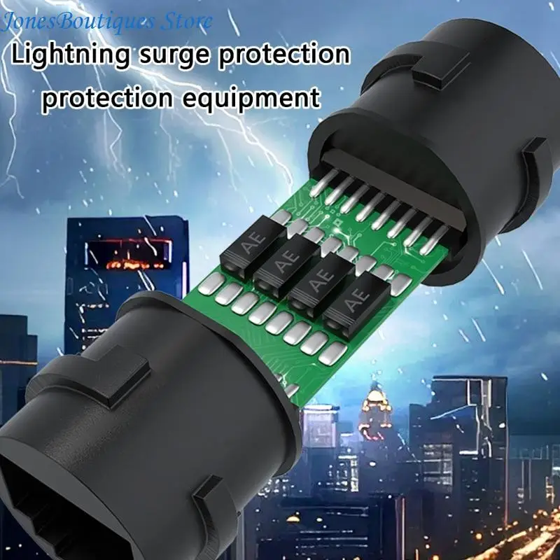 Gigabit Ethernet RJ45 Coupler for Outdoors Use with Weatherproof Design W8KE