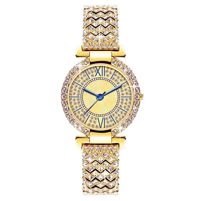 Simple Temperament Light Luxury Niche Full Diamond Women Watch