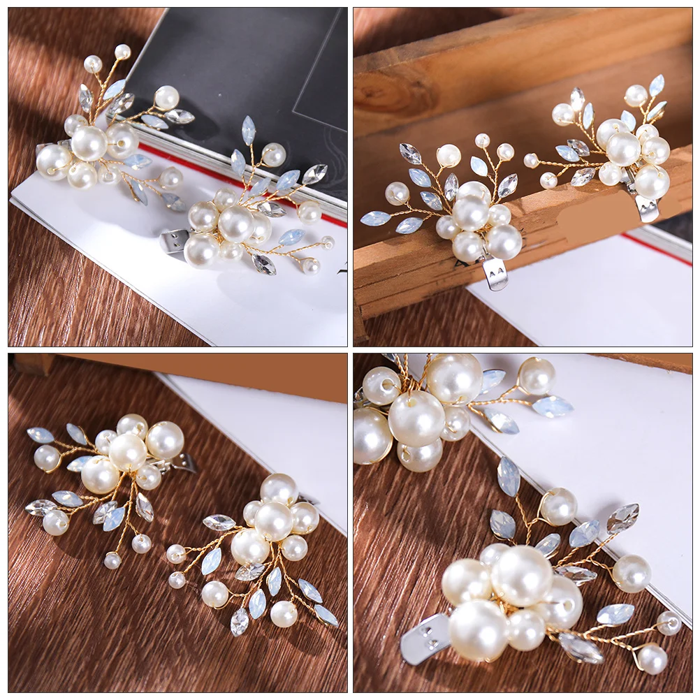 

1 Pair Rhinestone Pearl Shoe Buckles For High Heel Sandals Diy Wedding Shoes Decor Bridal Pumps Platform Footwear Accessories