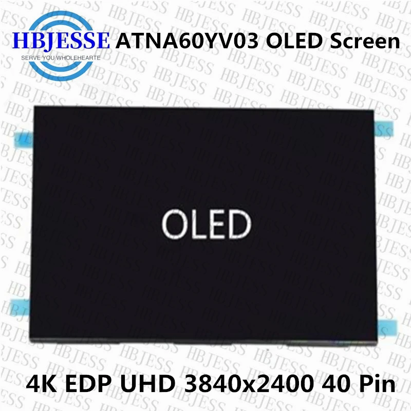 Original 16.0'' No-Touch OLED 16:10 Display Panel Replacement ATNA60YV03-0 ATNA60YV03 DP/N 9Y5DM 05KWCJ