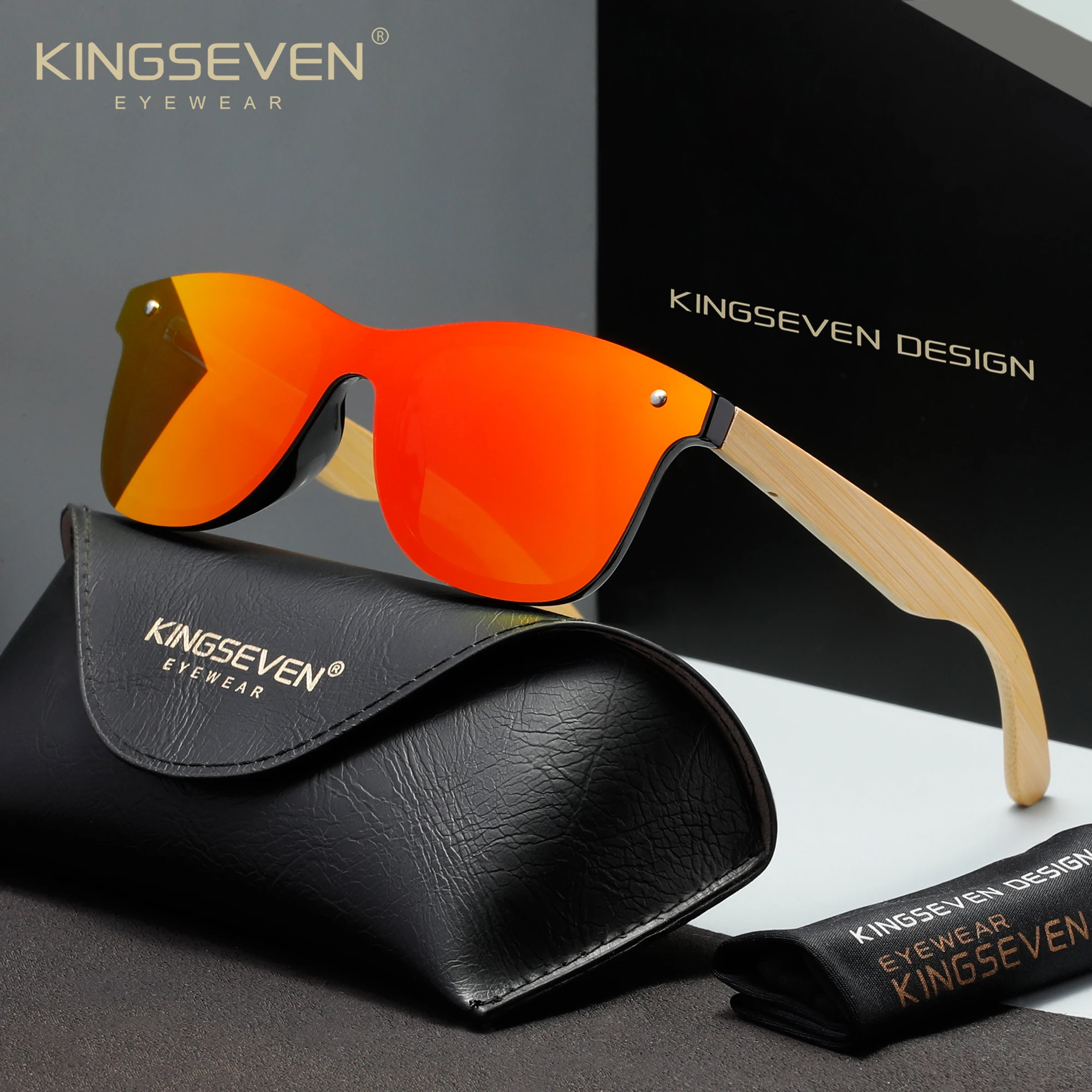Thumbnail 3 - #14 Latest Wooden Frame Sunglasses Offers