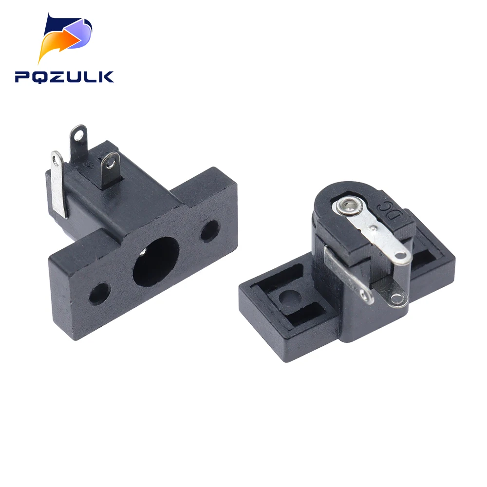 10PCS 5.5*2.5mm / 5.5*2.1mm DIP DC Power jack Tablet Notebook Charging Switch Connector with Screw Hole