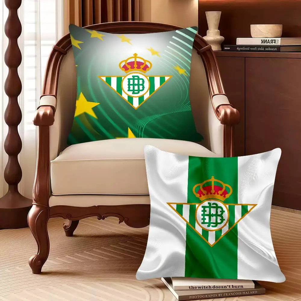 

R-Real Luxury B-Betis-s Pillow Case Decor Protective Covers Comfortable soft for Sofa Living Room Home office