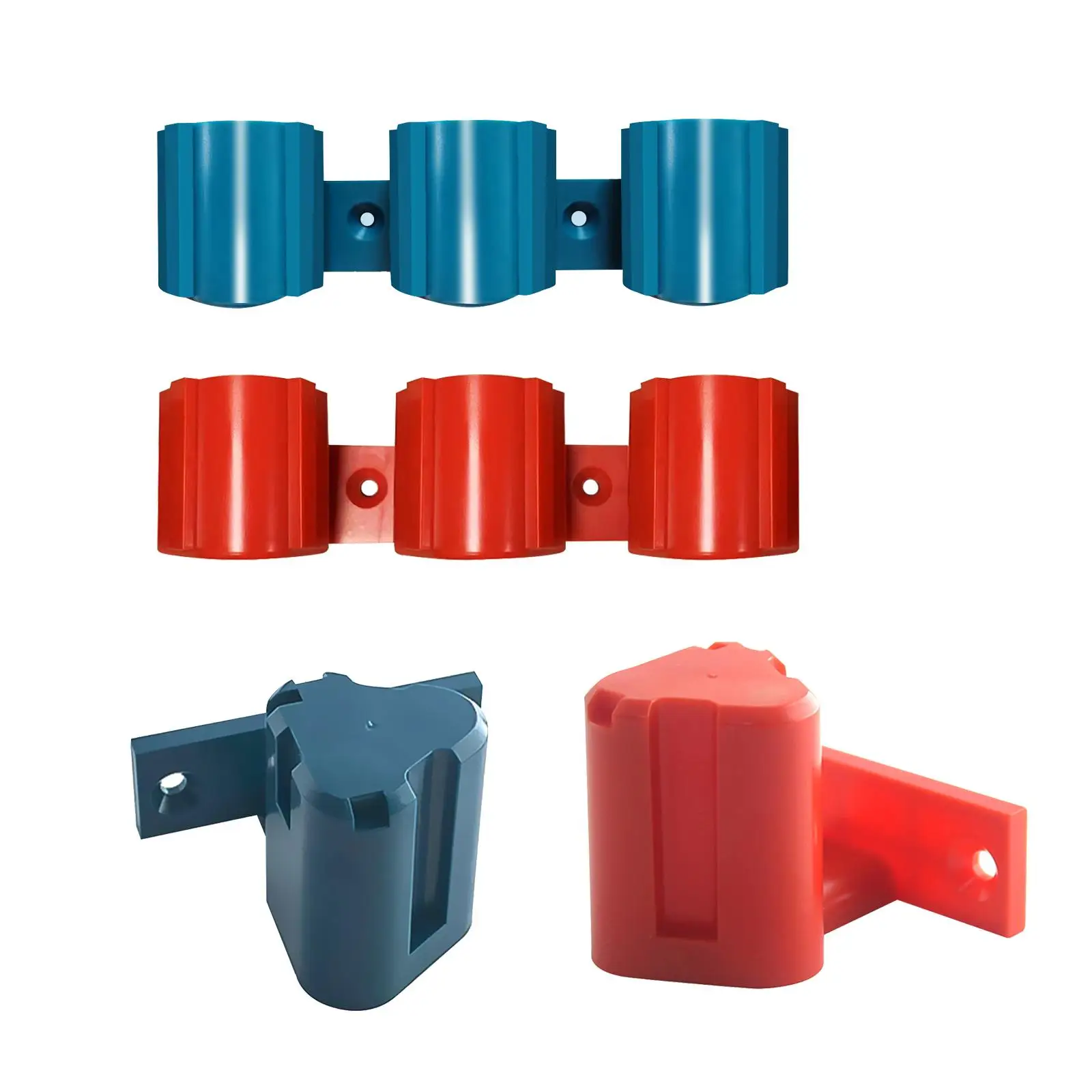 Batteries Fixed Bracket Tool Holder for Milwauke Organiser Durable Wall Mounted Battery Holder Locksmiths Workshops Builders