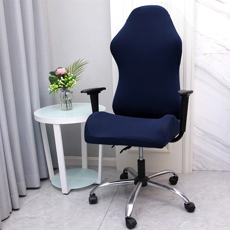 New Elastic Electric Gaming Chair Covers Household Office Internet Cafe Rotating Armrest Stretch Chair Cases