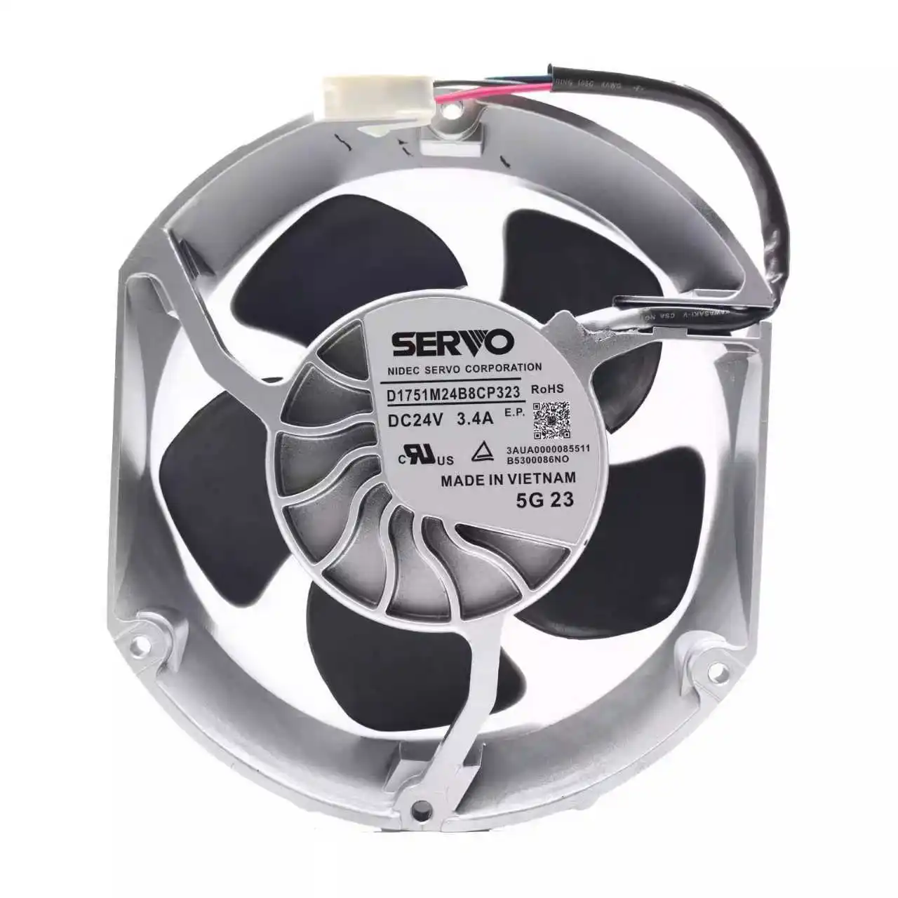 Server Fan For Servo D1751M24B8CP323 24V 3.4A Cooling Fans