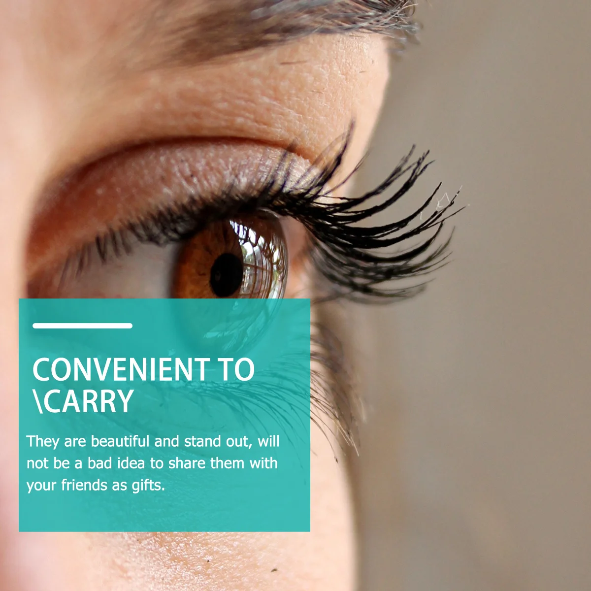 

10Pairs Lightweight Eyelashes Comfortable Makeup Lash Extensions Lashes Party Eye Decoration