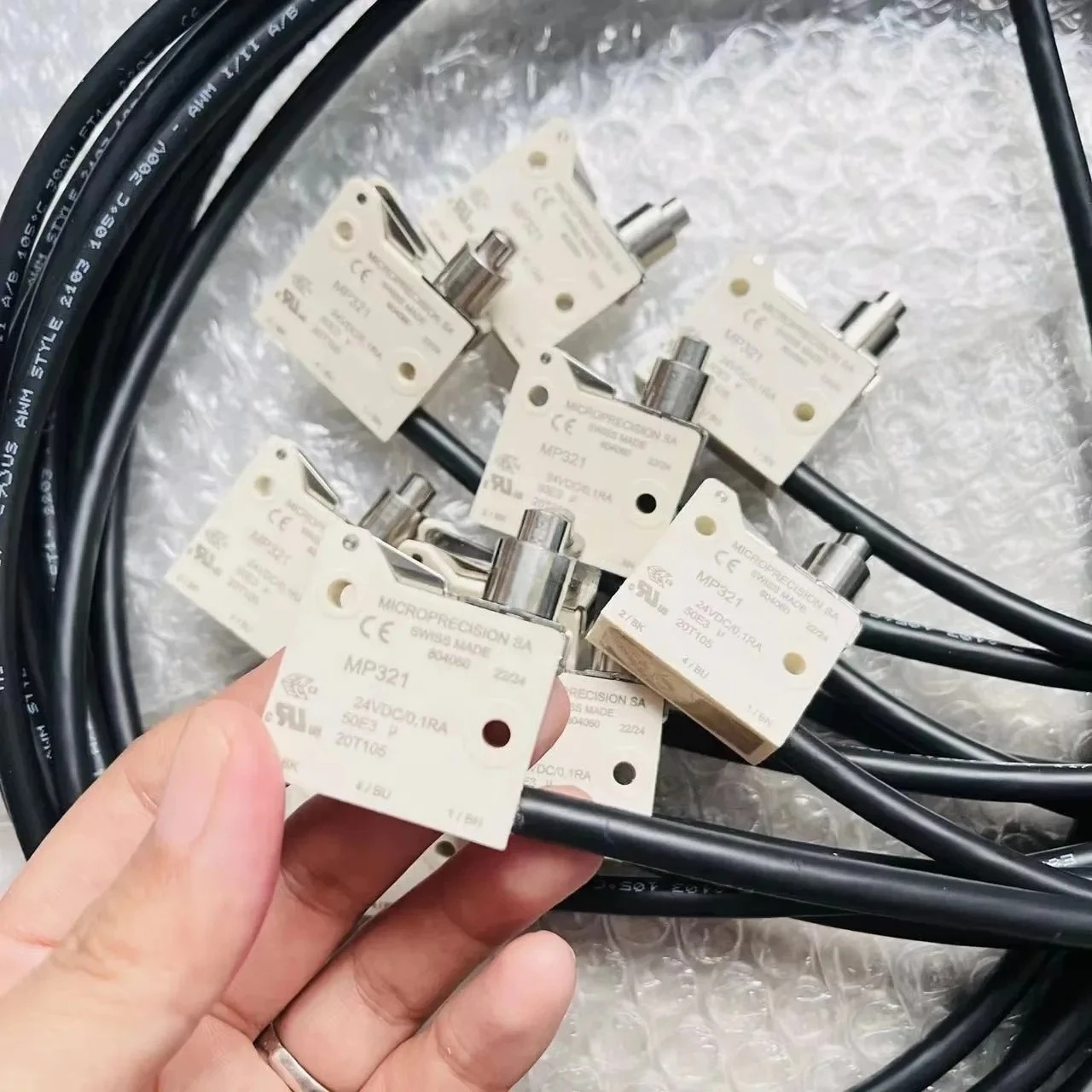 Microinterruptor original de microprecisión MP321 CH-1896 Microinterruptor