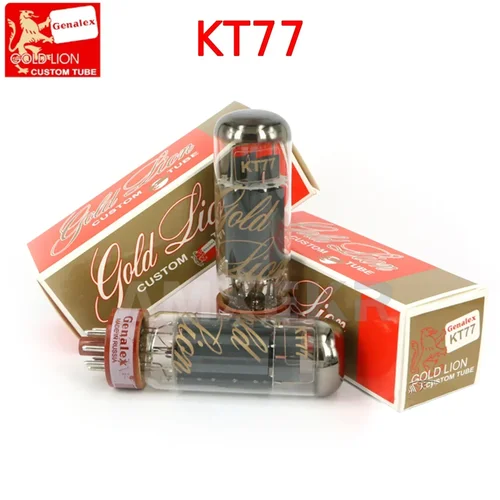 ゴールドライオン真空管 KT77 交換 KT66 KT88 EL34 6CA7 5881 電子管アンプキット DIY HIFI オーディオバルブマッチクワッド
