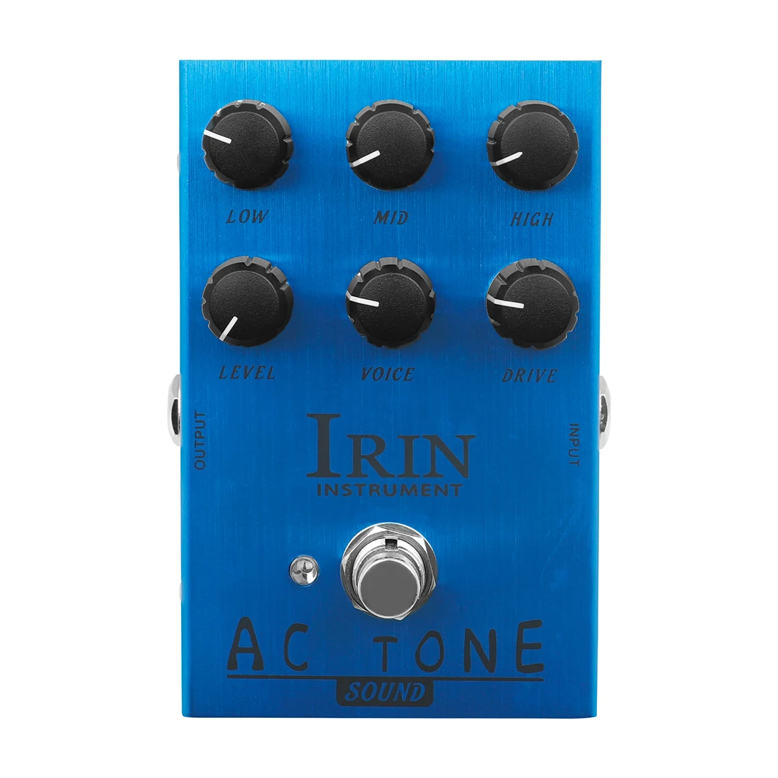 

IRIN AN-33 AC Tone Overdrive теплая педаль и естественный британский рок звук с 3-полосным EQ и голосовой ручкой для электрогитары эффект