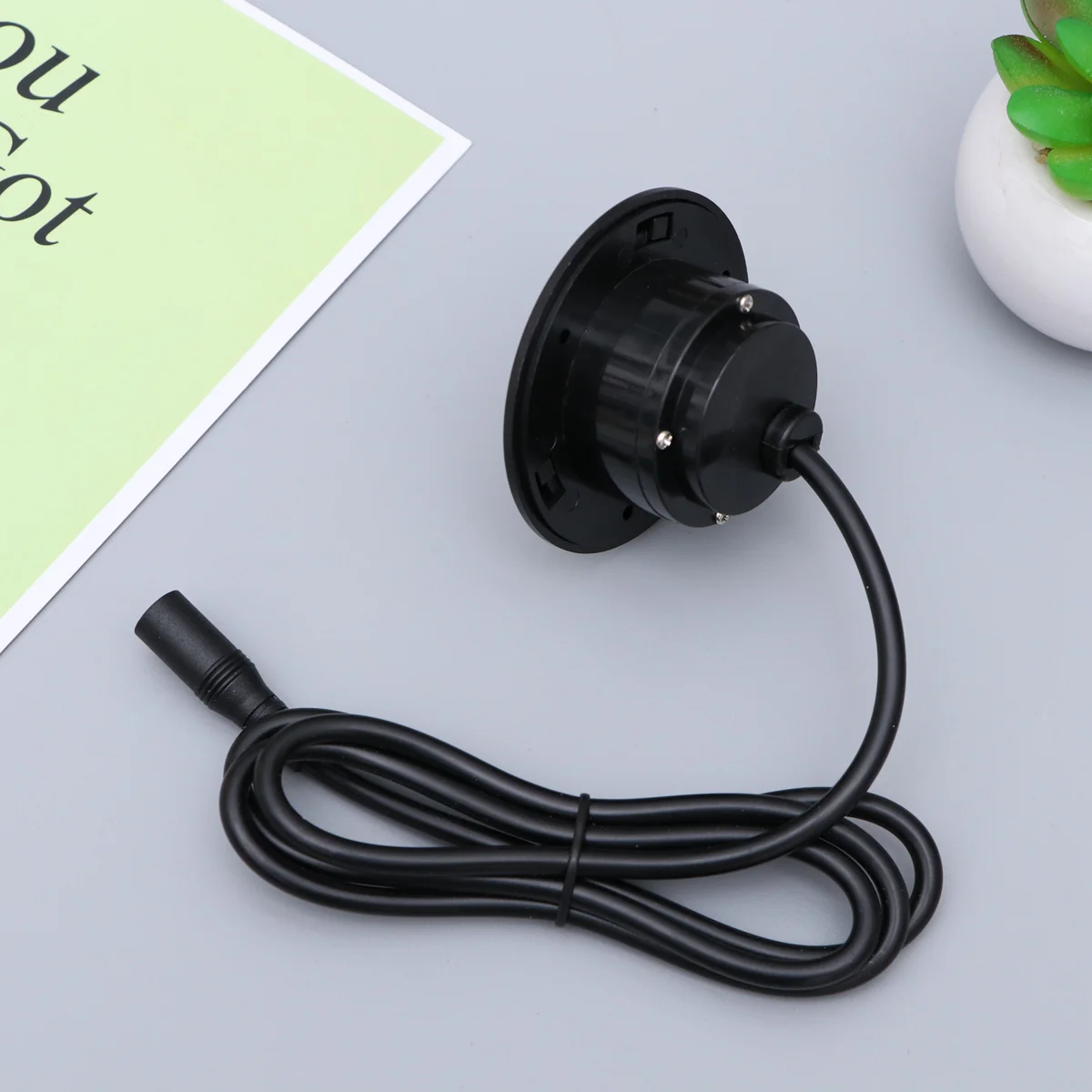 

Dual USB Desk Grommet Hole Space Saving for Office Home Kitchen Safe Circuit Protection Compact Design Desktop