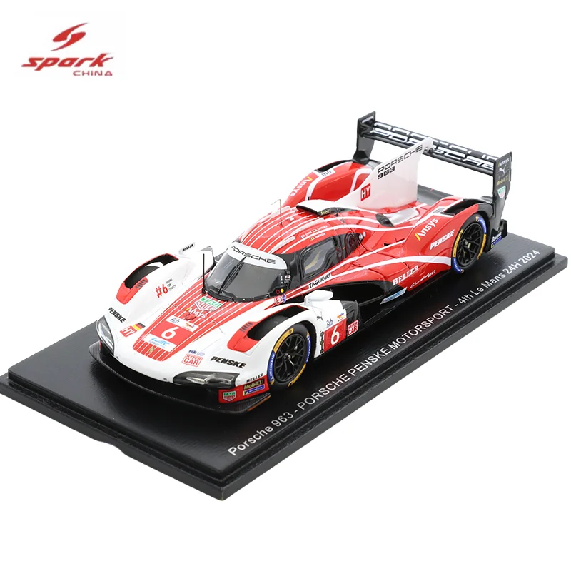 

Искра 1/43 963 No 4, нет. 5, нет. 6 Le Mans, 24 часа, 2024, имитация модели автомобиля из смолы, игрушки для мальчиков, коллекционные украшения для взрослых.