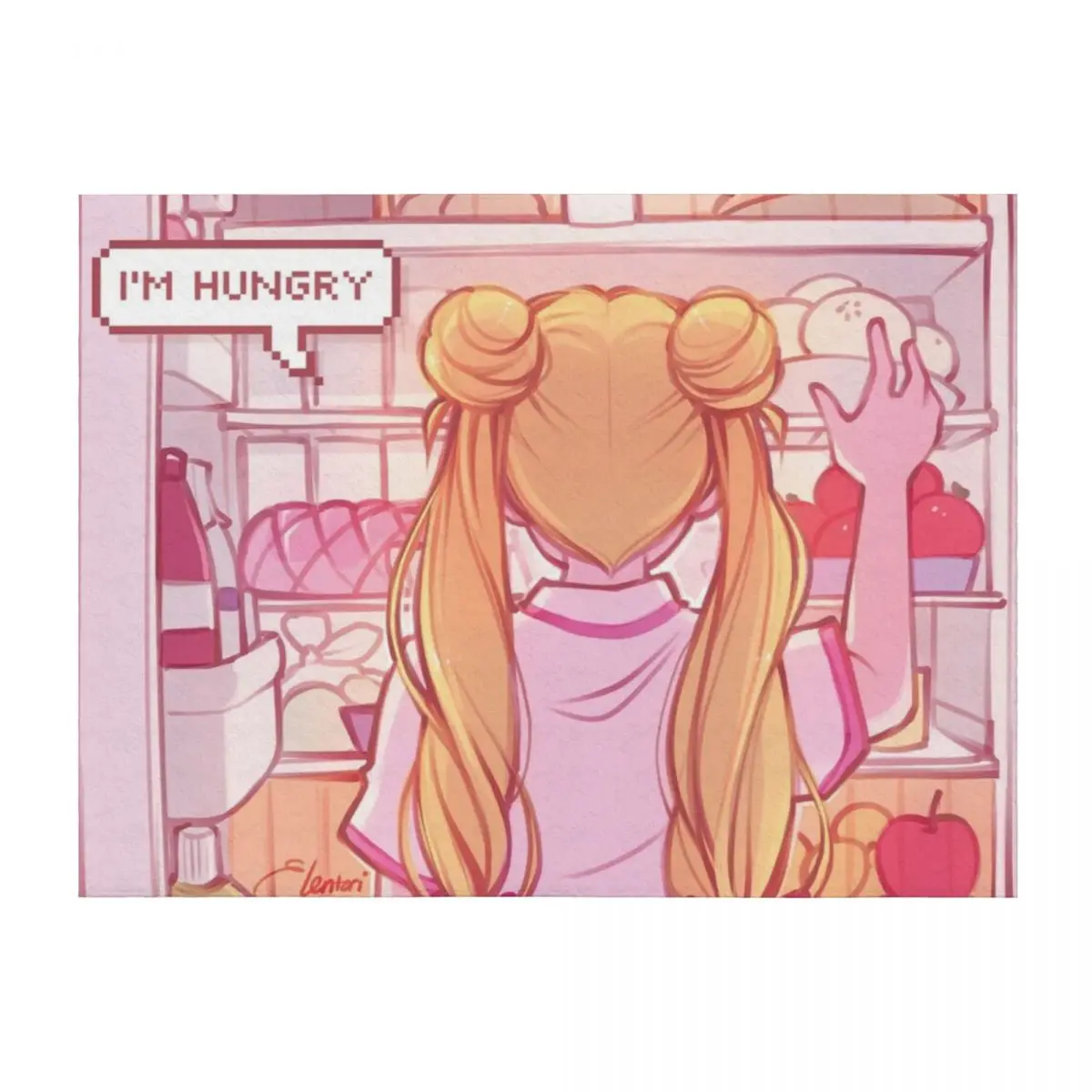 

I'm Hungry Throw Blanket Sofa Quilt Plush Fashion Sofas Soft Plaid Blankets