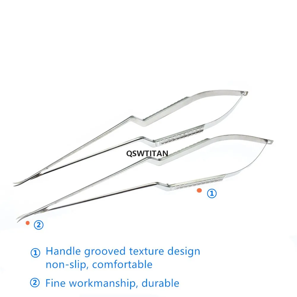 Neuro Micro Scissors With Shark Blade Tip Stainless Steel 1pcs Microscissors Surgical Instruments