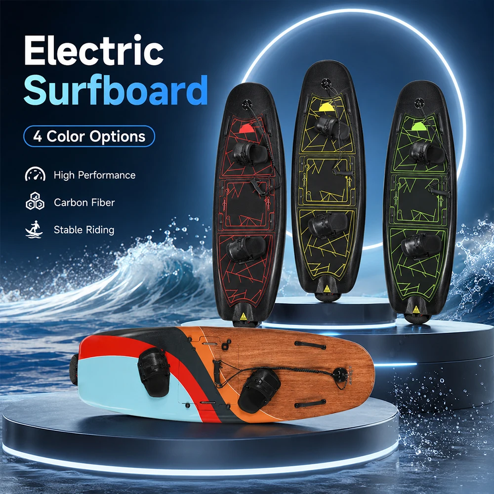 Luxury Electric Surfboard Lightweight Jet Surf Board Powerful Thrust Stable Control for Water Sports Adventure