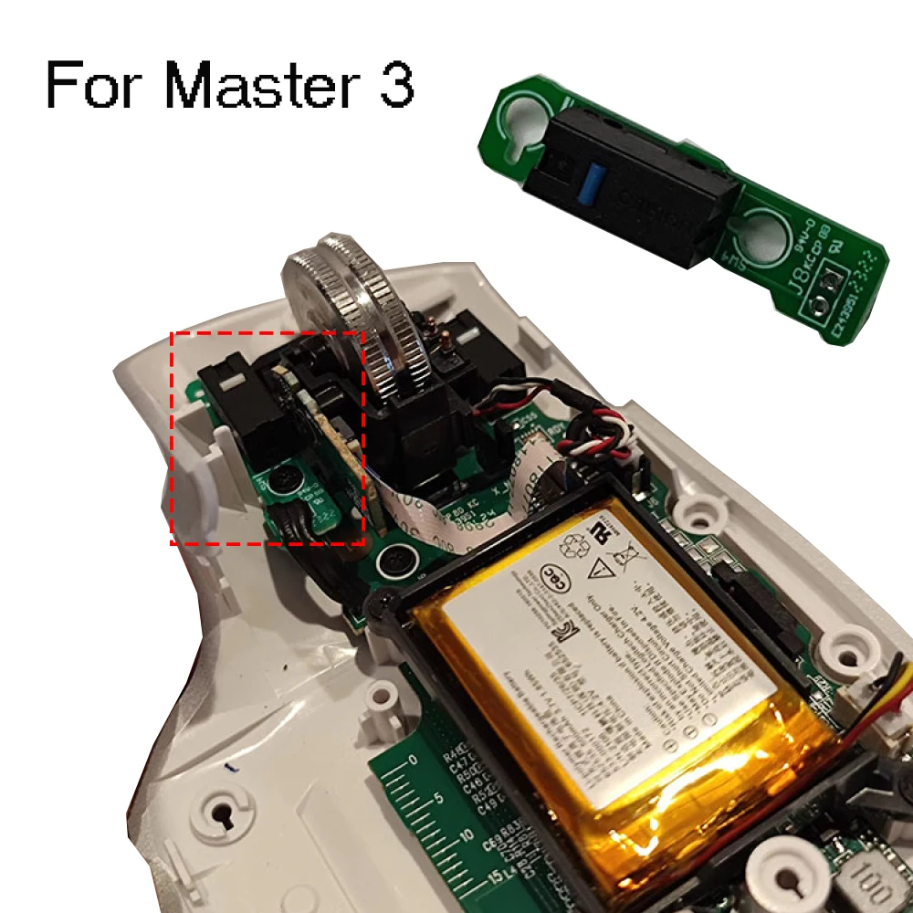 

Replacement Left Button Key Board for Logitech Master 3 Mouse Repair Parts