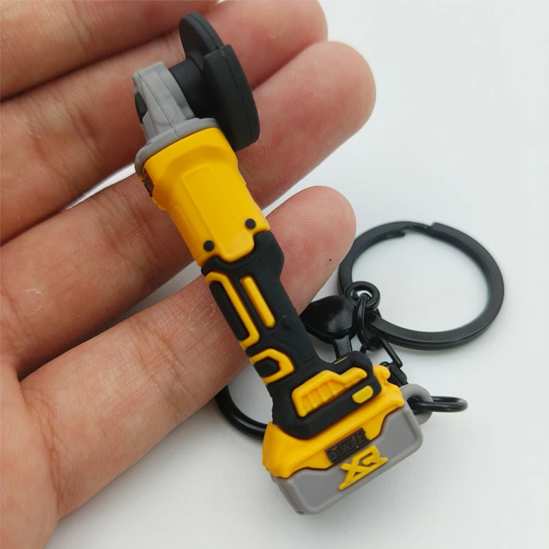 DEWALT ZZ-AMP-G0904 كمية محدودة نموذج سلسلة مفاتيح صغيرة مادة مطاطية صلبة متينة ملحقات أدوات عالية الجودة