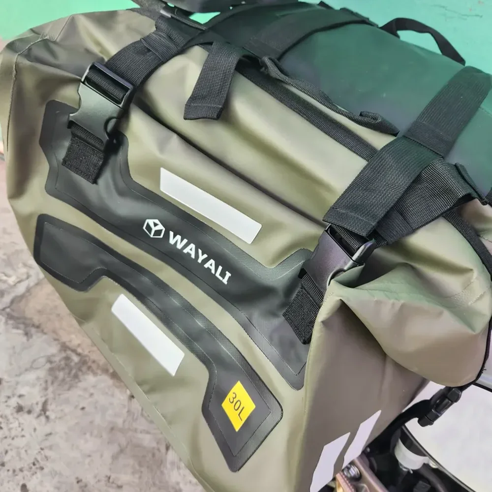 For Yamaha Tenere 700 900 660 600 XT 1200 ZE XTZ660 T7 T700 XT1200Z Saddlebag Pannier Luggage Storage Bag Waterproof Bag 60L
