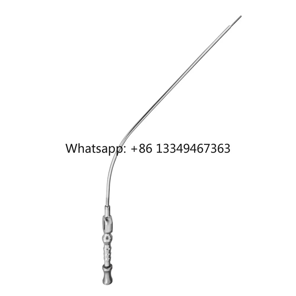 Damage Aspirator (curved) , Orthopedic Surgical , Basic Suction Tube