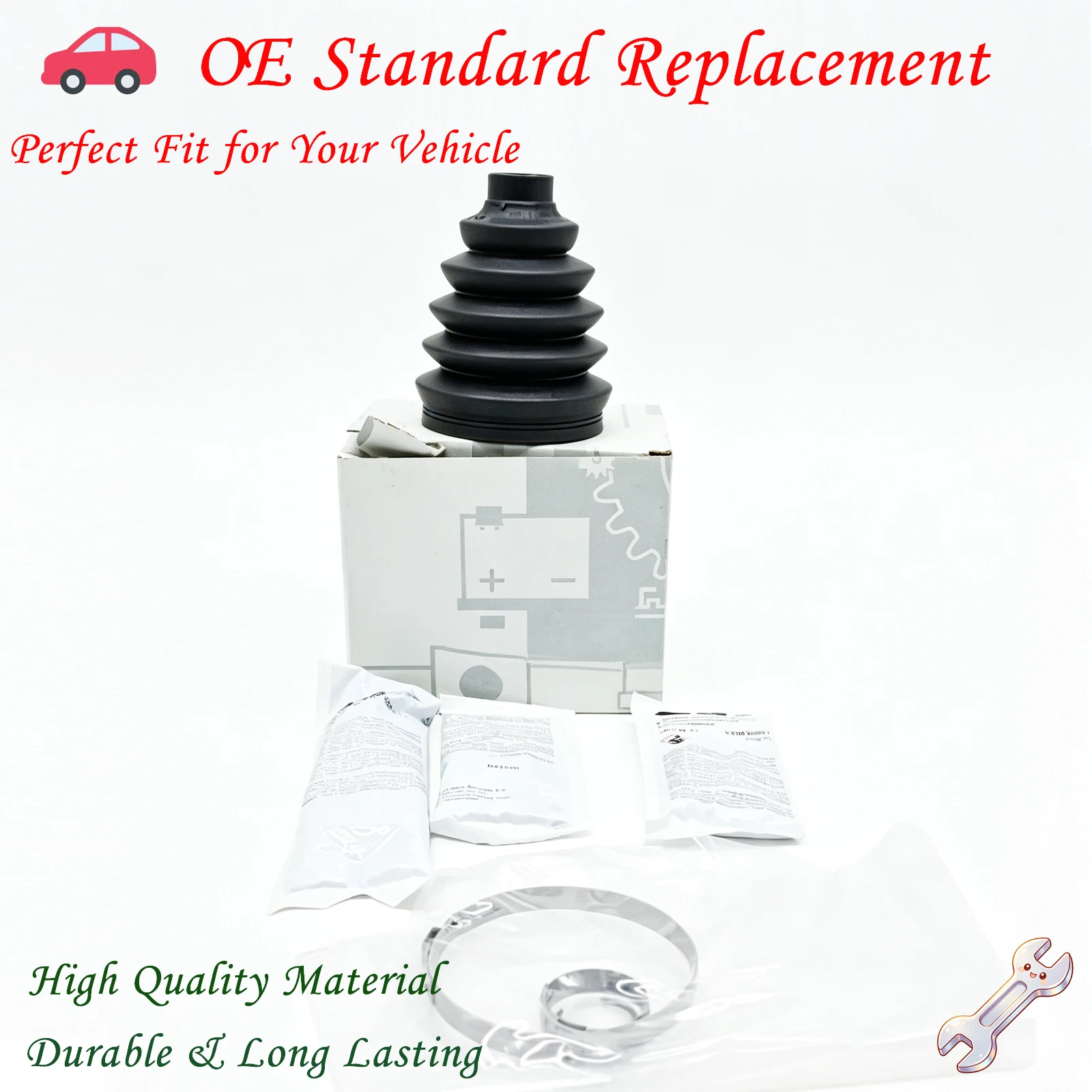 

A2063306604 GENUINE FRONT AXLE OUTER BOOT REPAIR KIT FOR MERCEDES-BENZ C-CLASS W205 S205 GLC X253 C253 S-CLASS W222 V222 X222