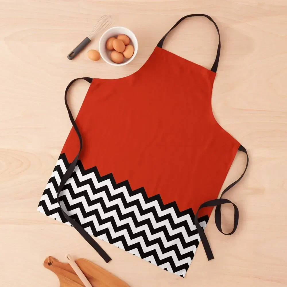 

Black Lodge (Twin Peaks) inspired graphic Apron Waterproof Kitchen Woman Kitchen For Men New year's Things For The Kitchen Apron