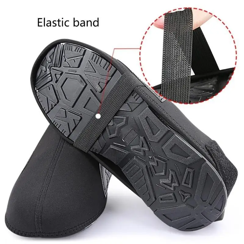 652F 1 زوج يندبروف الثلوج غطاء الحذاء للتزلج في الهواء الطلق الرياضة لينة تزلج واقي أحذية بلاستيك الدفء المهنية تزلج واقي أحذية #1