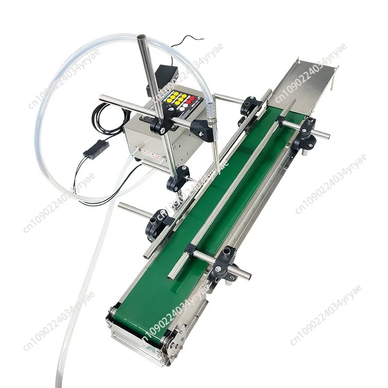 

New automatic small single-head liquid filling machine automatically transport liquid filling production line for wine, Perfume