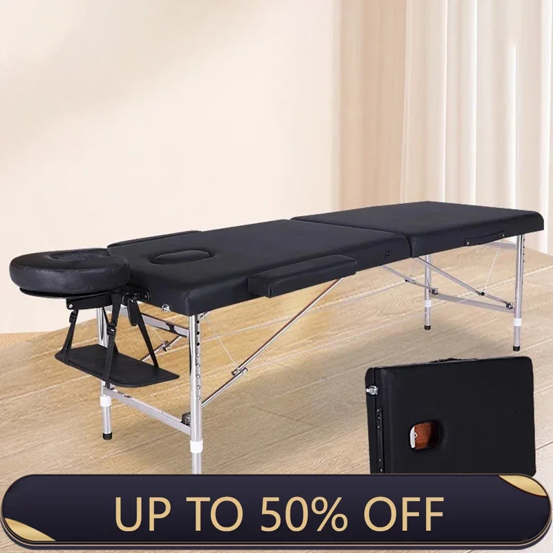 Profesional Foldable Massage Table Open Section Design Rustic Premium Massage Bed Beauty Adult Table Pliante Lounges Furniture