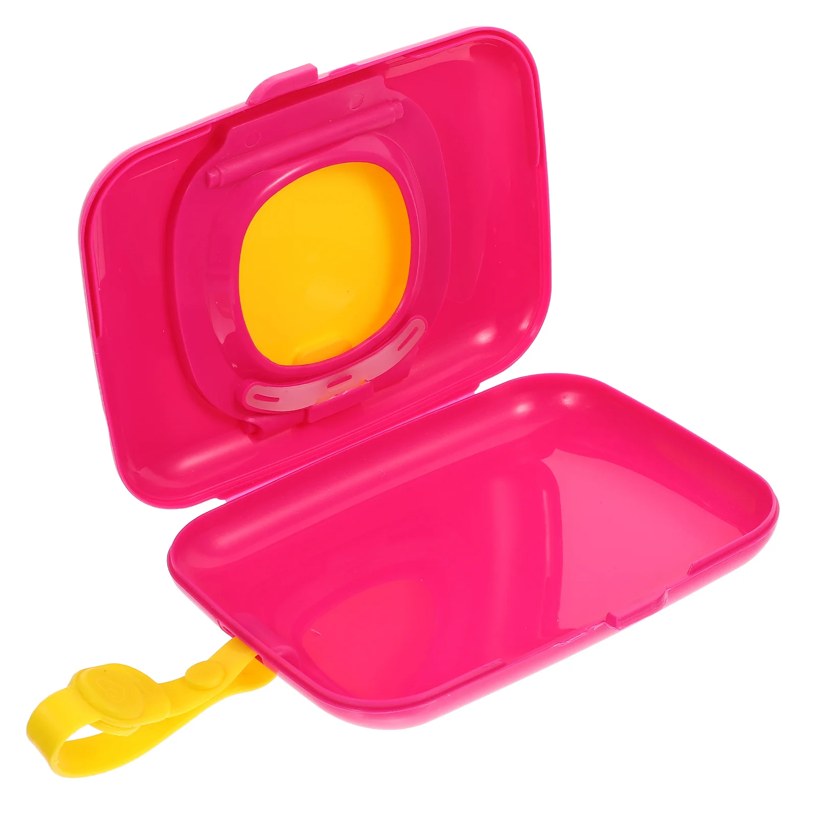 Portable Tissue Box Durable Wet Wipe Container Hanging Design Travel Wipe Dispenser Infant Wipes Storage Organizer