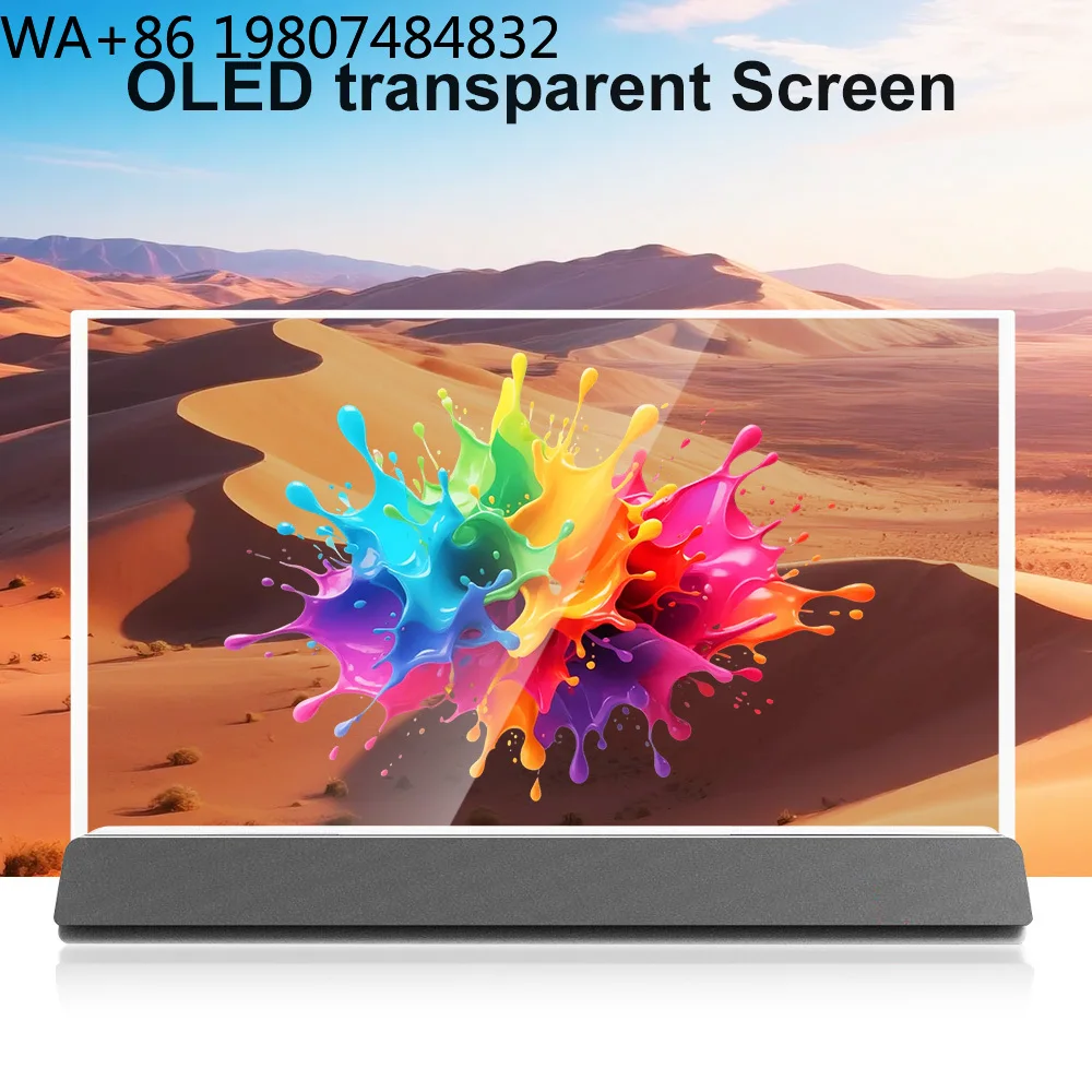 30 55 77-inch Indoor Transparent OLED TV Touch Display, Digital Signage Transparent Screen, AliExpress Best Selling