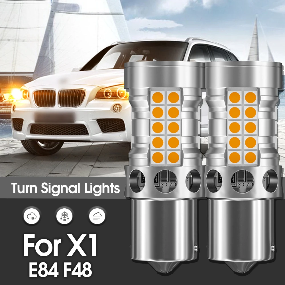 Canbus LED Blinker Licht Lampe 2 stücke Zubehör Für BMW X1 E84 F48 2009 2010 2011 2012 2013 2014 2015 2016 2017 2018