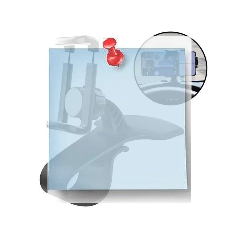 Suporte Universal para Celular Automotivo, Suporte de Fixação para Painel e Saída de Ar, Suporte Mãos-Livres para Celular, Suporte para GPS