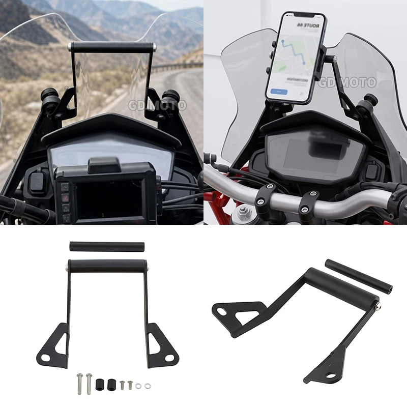 For MOTO GUZZI V85TT V85 TT V 85TT 2019-2024 Motorcycle Accessories 22MM Driving Recorder GPS Phone Navigation Bracket Holder