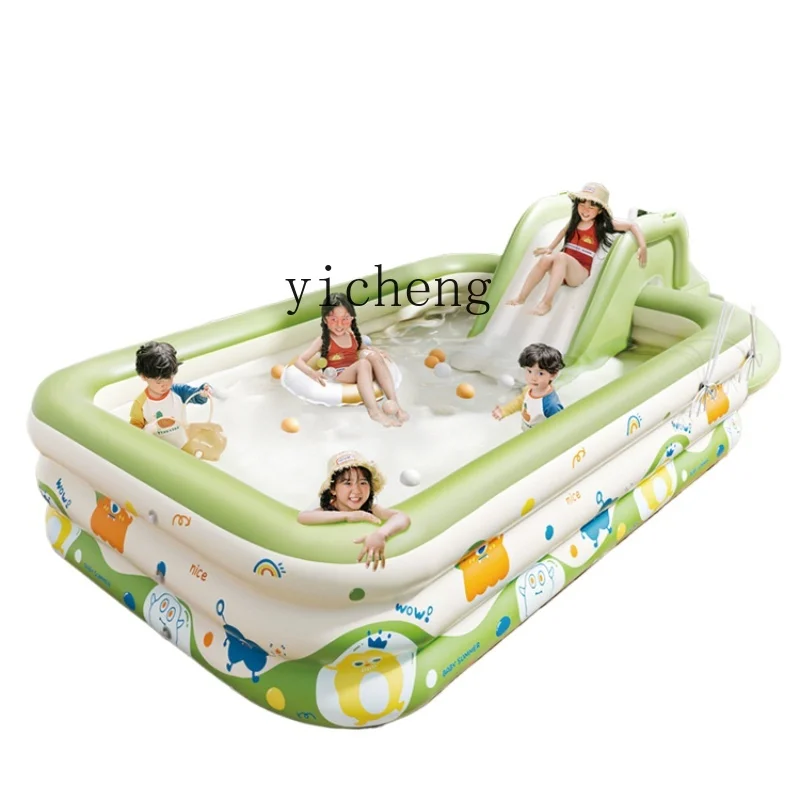 Piscina inflable más gruesa para niños y adultos, piscina infantil para el hogar, XL