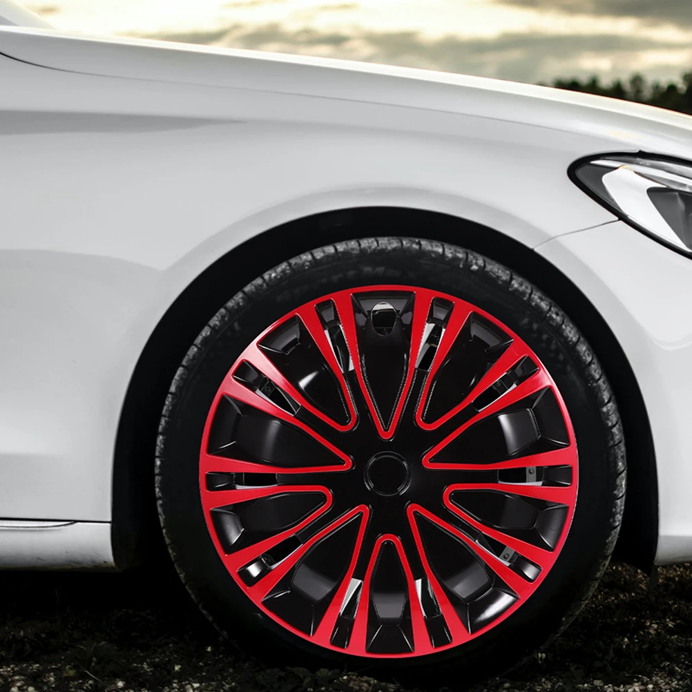 

Universal Wheel Hub Cover Stylish Plastic Car Wheel Accessories Durable Replacement For Truck Hubcap Tire Valve Caps