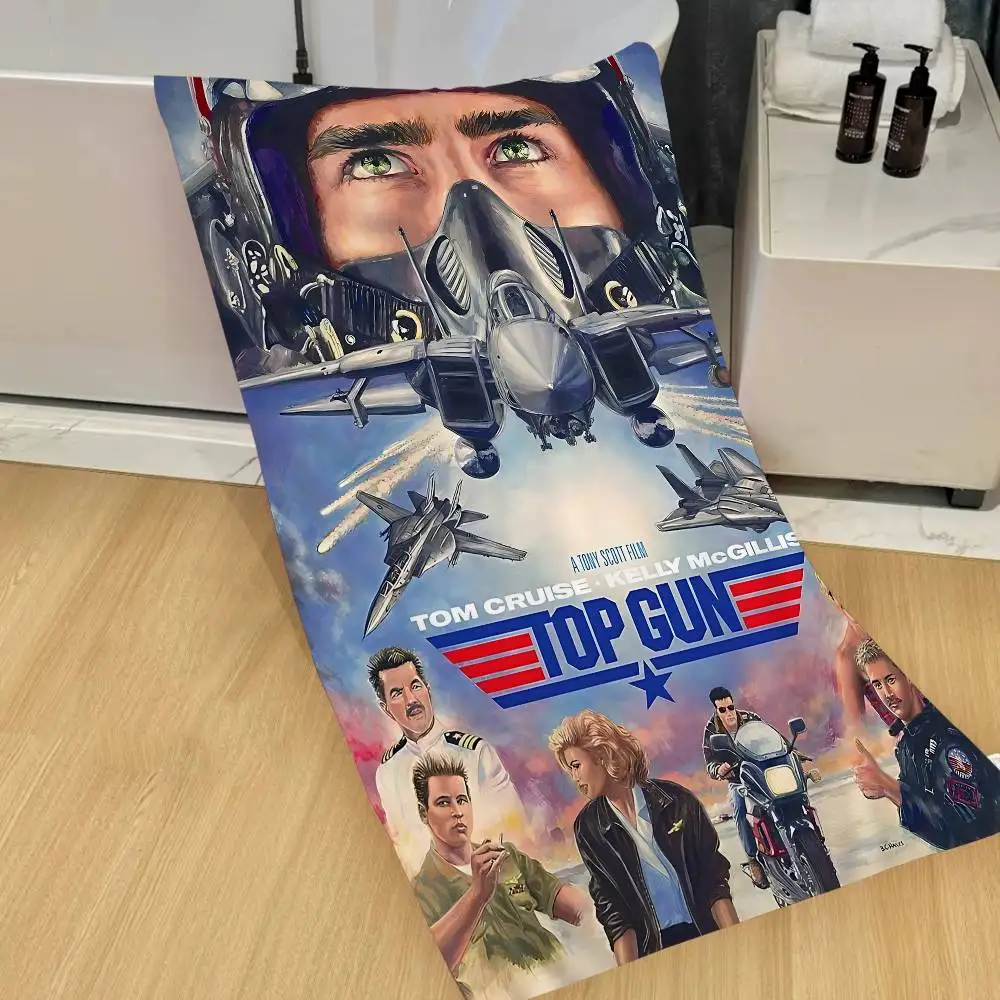 2022 Top Gun Maverick Modern Microfiber Blanket Quick Drying Beach Towels Oversized Printing Super Absorbent Pool Towel Blanket