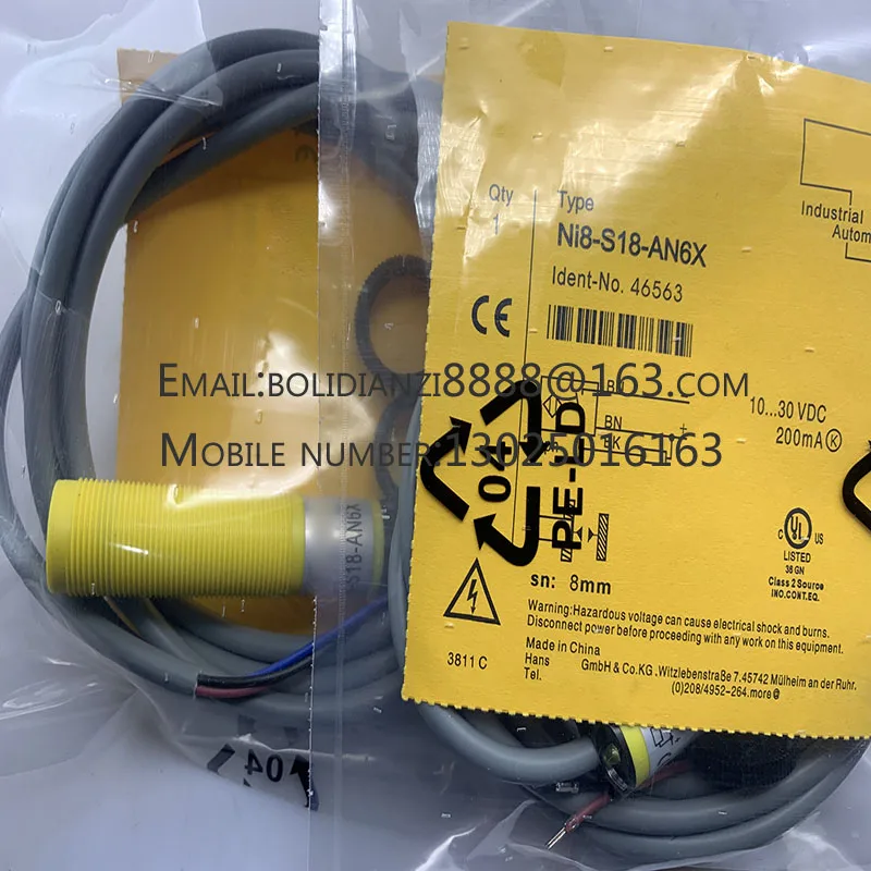 

The brand-new original sensor BI8/BI5/NI8-S18-AP6X NI8-S18-AN6X warranty for one year in stock