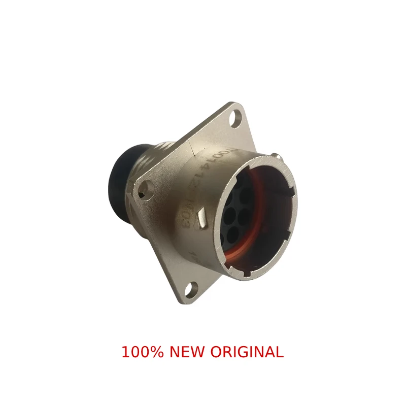 RT001412PN03+RTFD14B, Circular Connector Plug,Flange Gasket,Receptacle,12P,Waterproof and Dustproof,RT061412SNHEC03