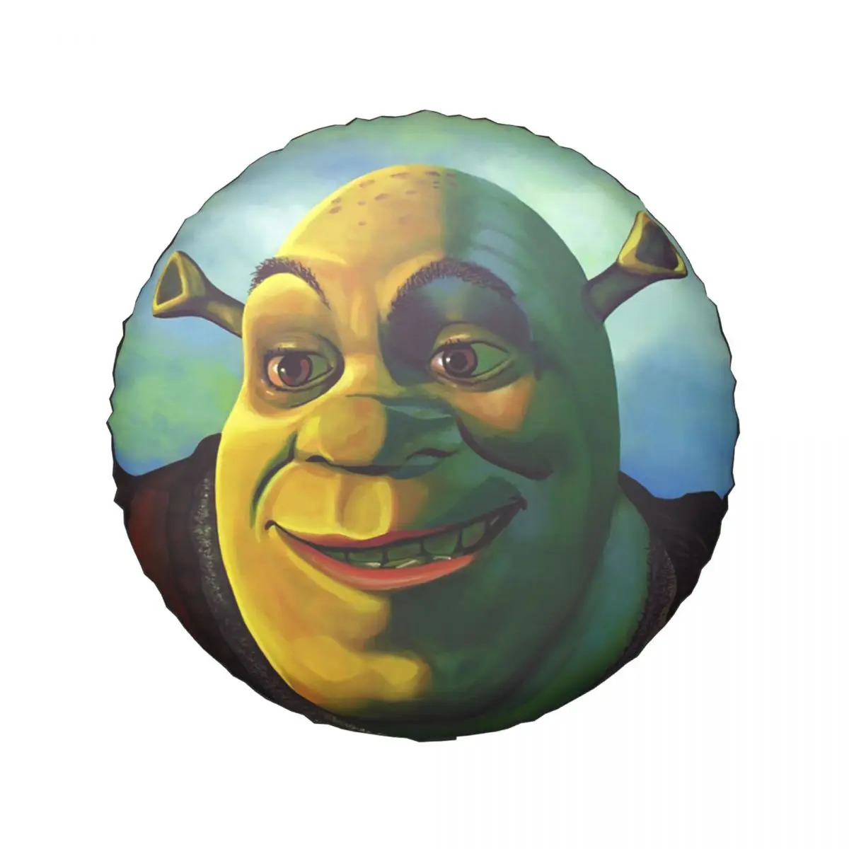 Shrek Comedy Film Spare Wheel Tire Cover for Mitsubishi Pajero Mike Myers Jeep SUV Trailer Vehicle Accessories 14