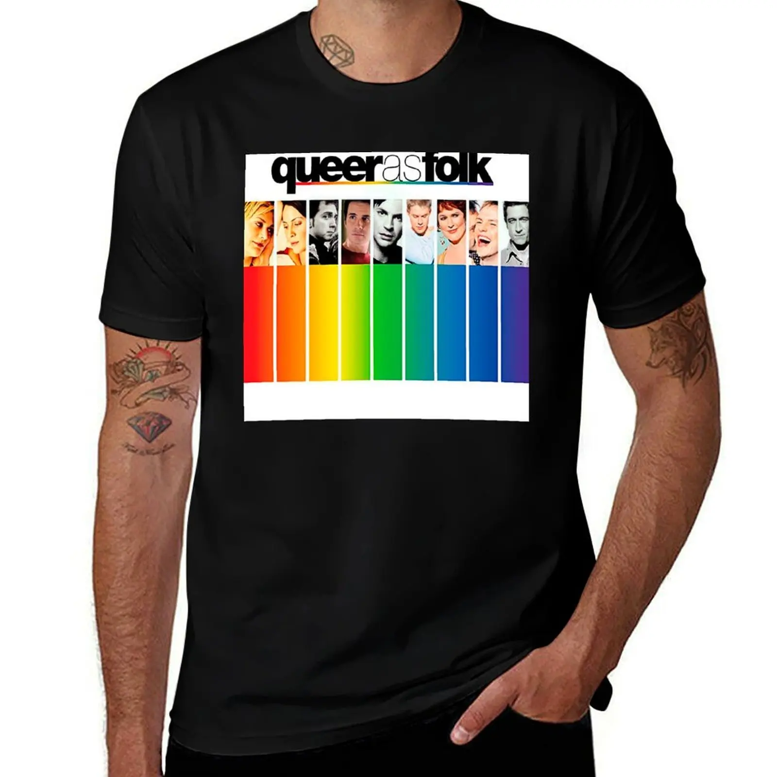 Qaf classic formation T-Shirt Casual Fashion Print Tee Top T-Shirt